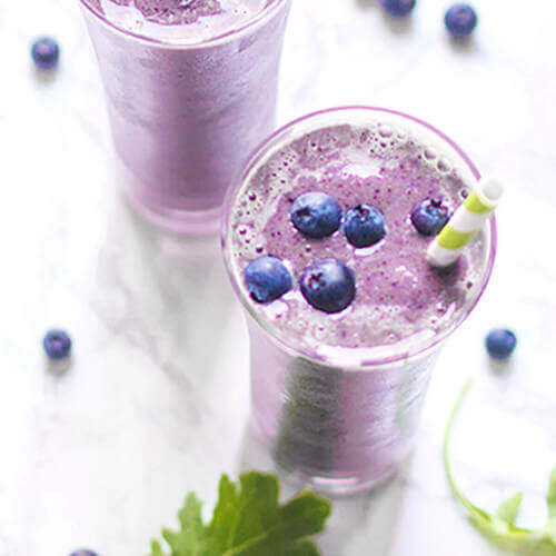 Blueberry Kale Smoothie Recipe