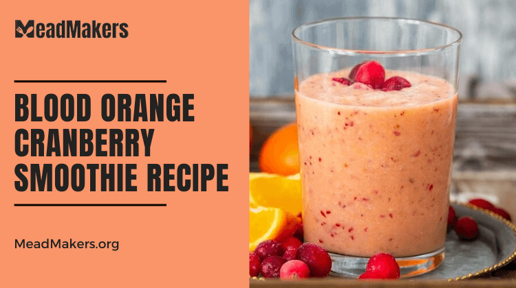 Blood Orange Cranberry Smoothie Recipe