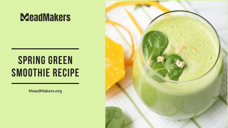 Spring Green Smoothie Recipe | Step by Step Guide
